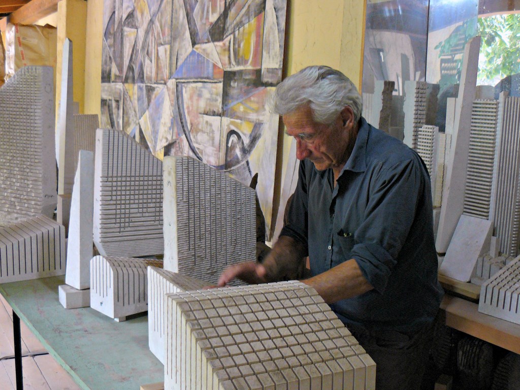 Laboratorio di Pinuccio Sciola