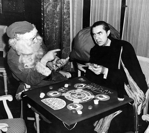 Bela Lugosi gioca a poker con Babbo (1940)