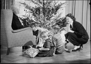 Natale sotto l’albero nel 1940
