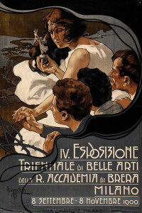 Adolf Hohenstein, IV Esposizione triennale di belle arti Milano, 1900