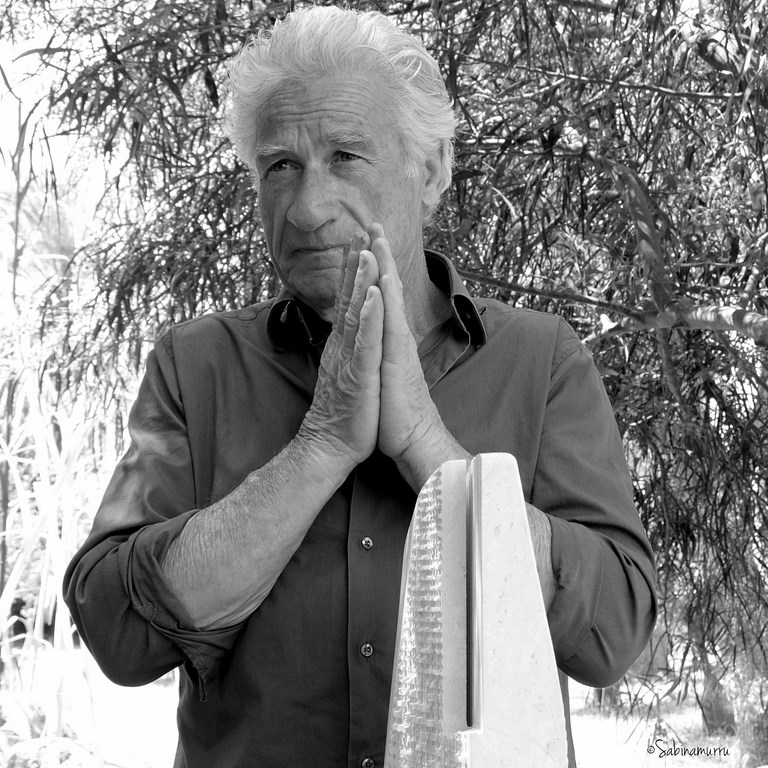 Pinuccio Sciola e le sue Pietre sonore, foto di Sabina Murru.