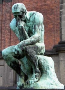 Il pensatore di Auguste Rodin