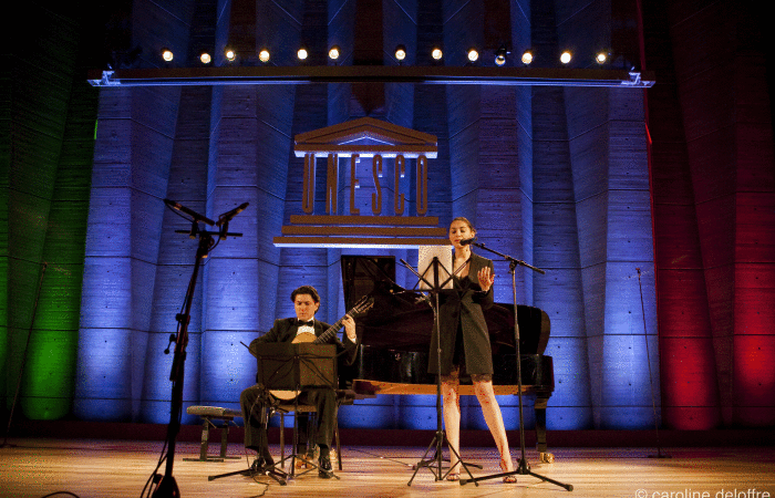 Cristian Marcia e Caterina Murino