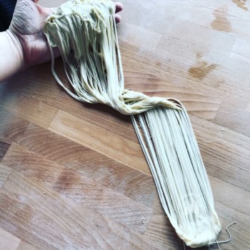 lavorazione del filindeu, foto di Claudia Casu