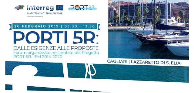 Al Lazzaretto di Cagliari il forum "Porti 5R: dalle esigenze alle proposte".