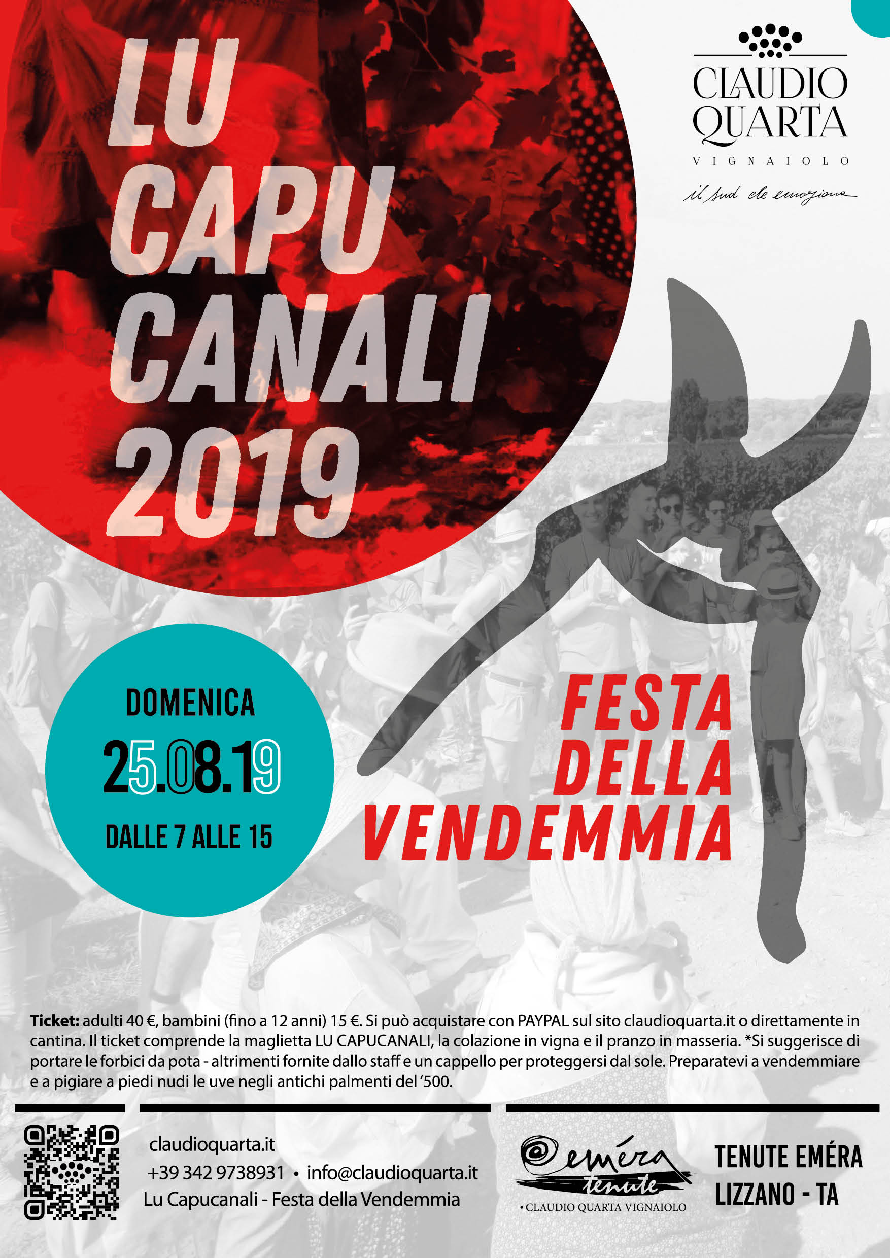 In Puglia l'enoturismo in vigna con Lu Capucanali