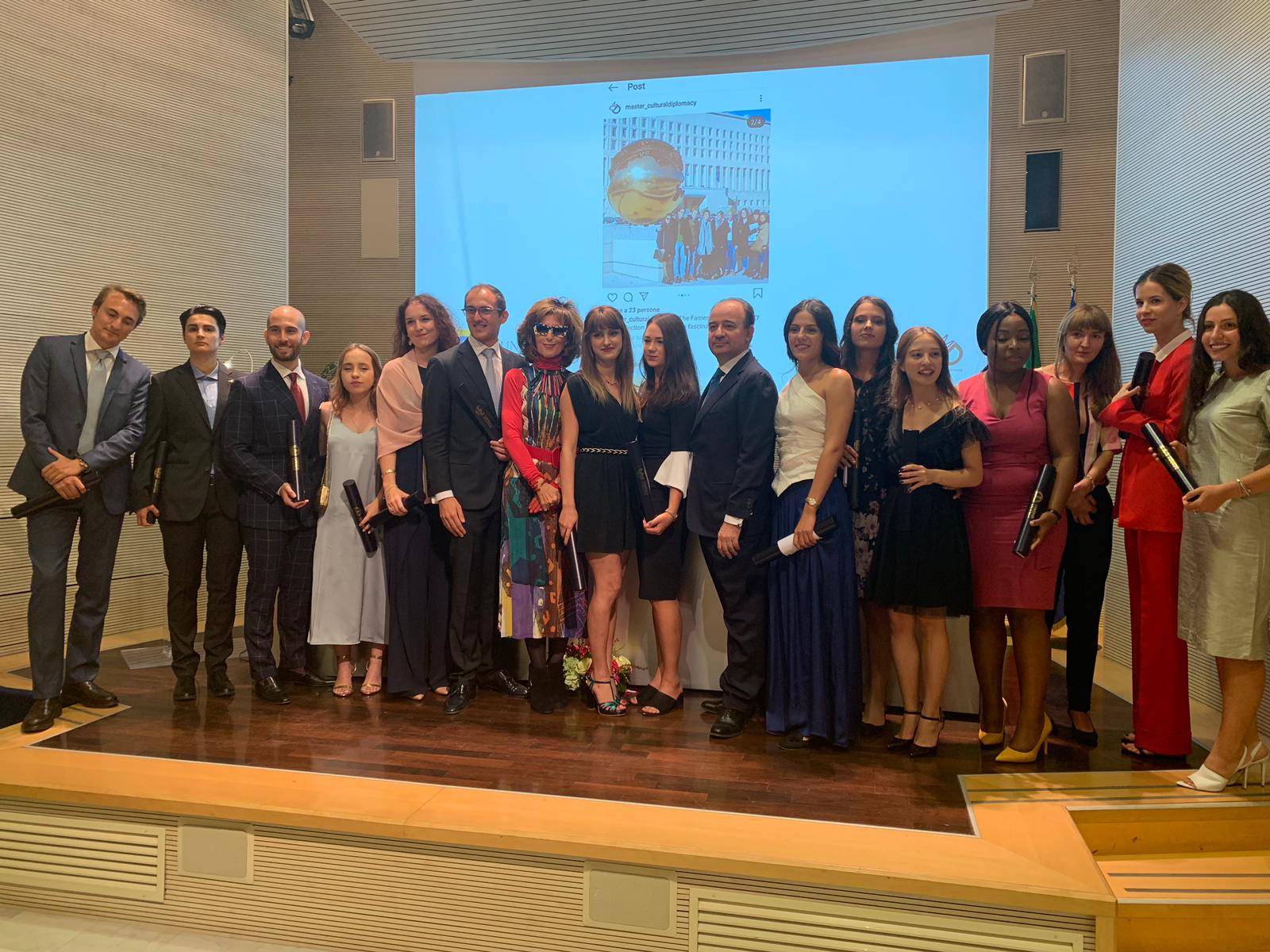 studenti del Master in cultural diplomacy