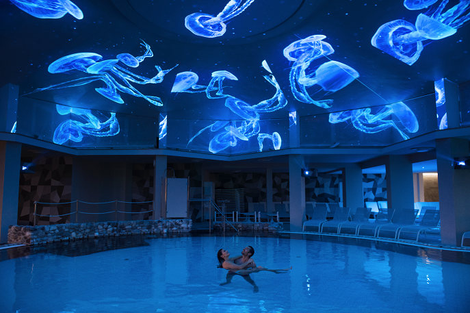 Plaza Sensory Pool relax blue