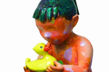 Unforgettable Childhood – L’Infanzia indimenticabile David-Gerstein-Bathing-baby-2011