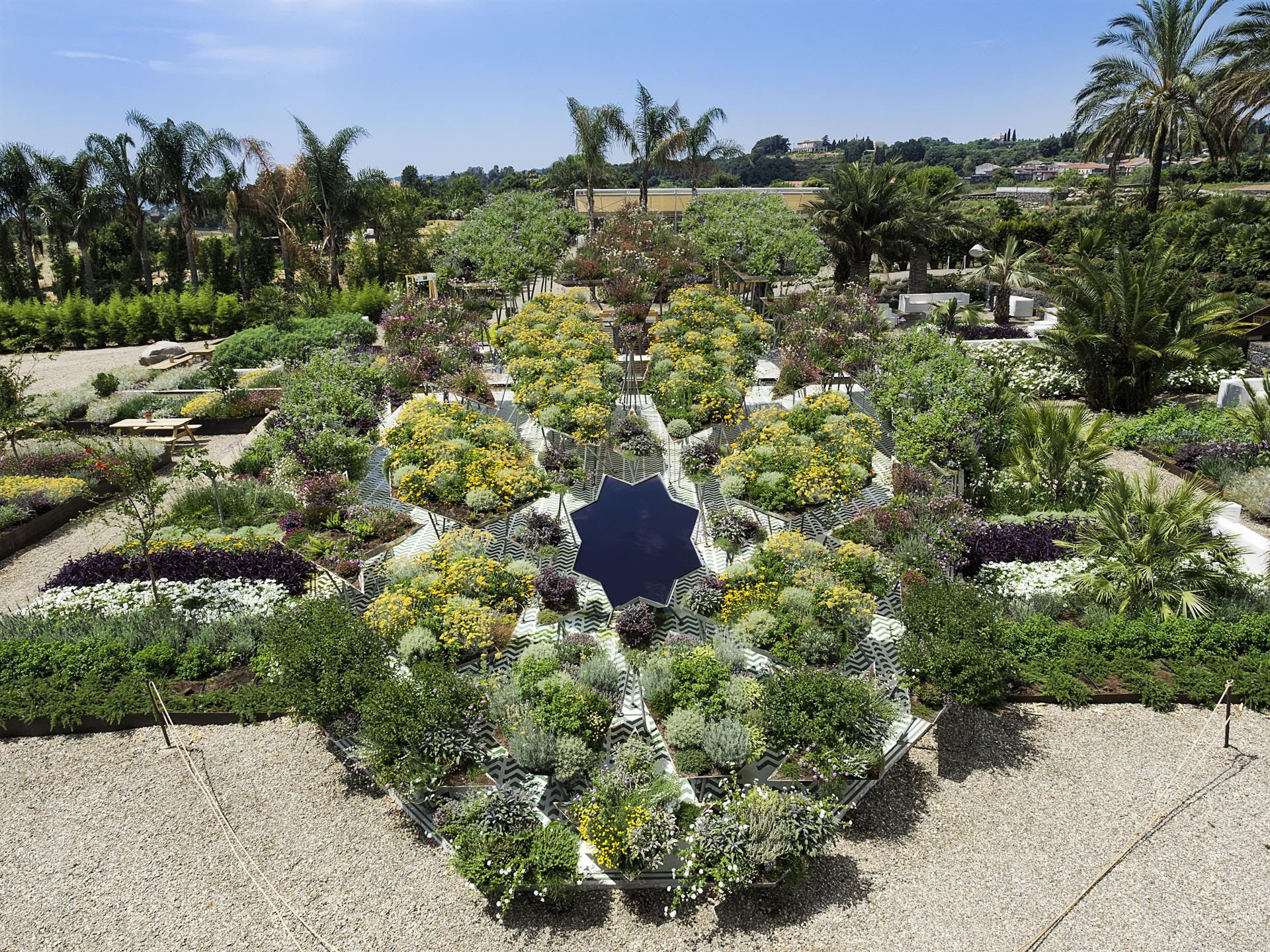 paesaggio giardino mediterraneo