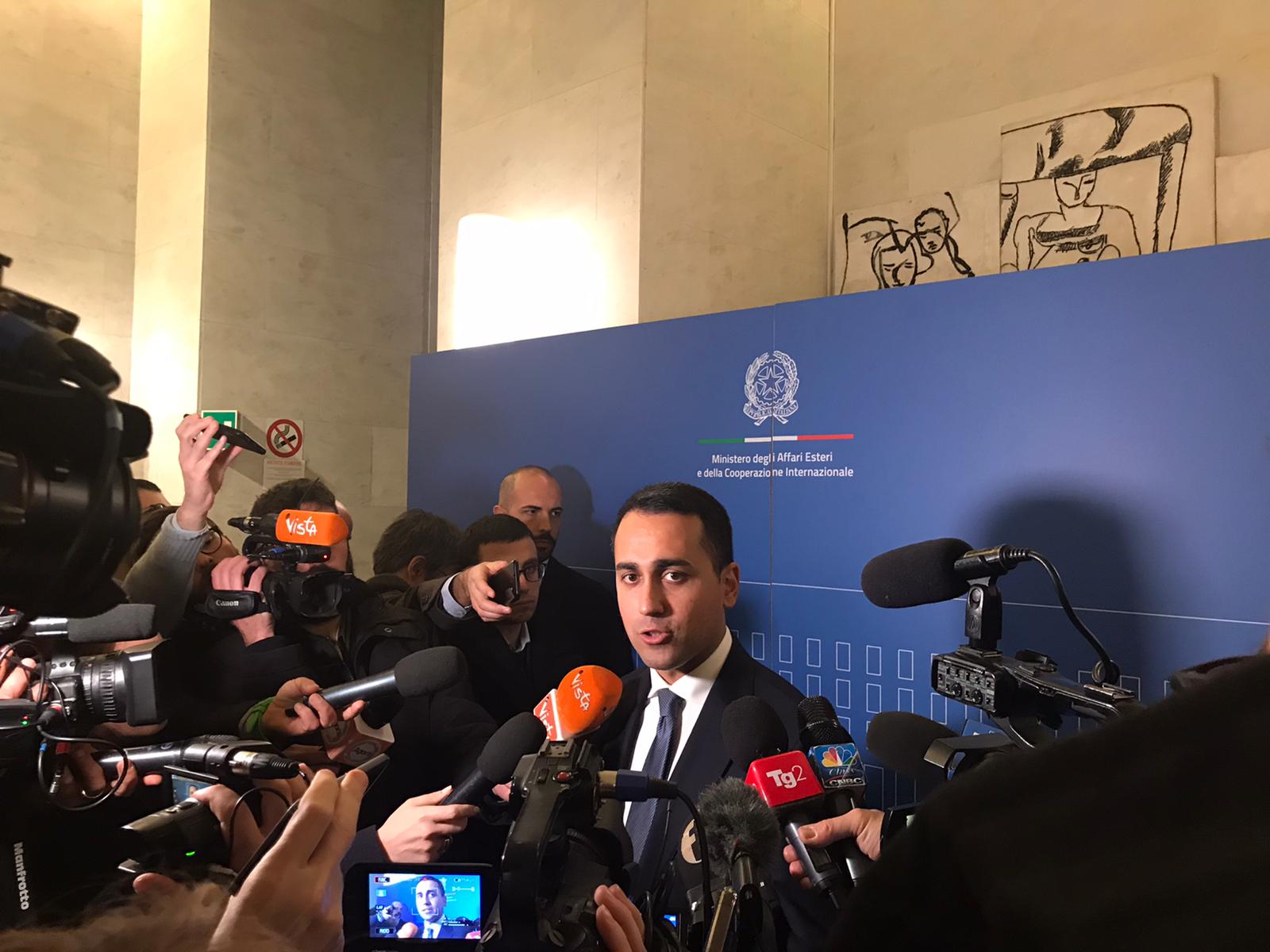 luigi di maio farnesina