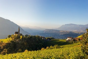 Vista dall’agriturismo Tollhof