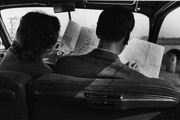 Touring Club In viaggio con la carta stradale 1960