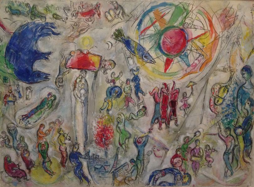 chagall Esquisse pour la Vie