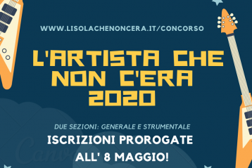 l'artista che non c'era 2020