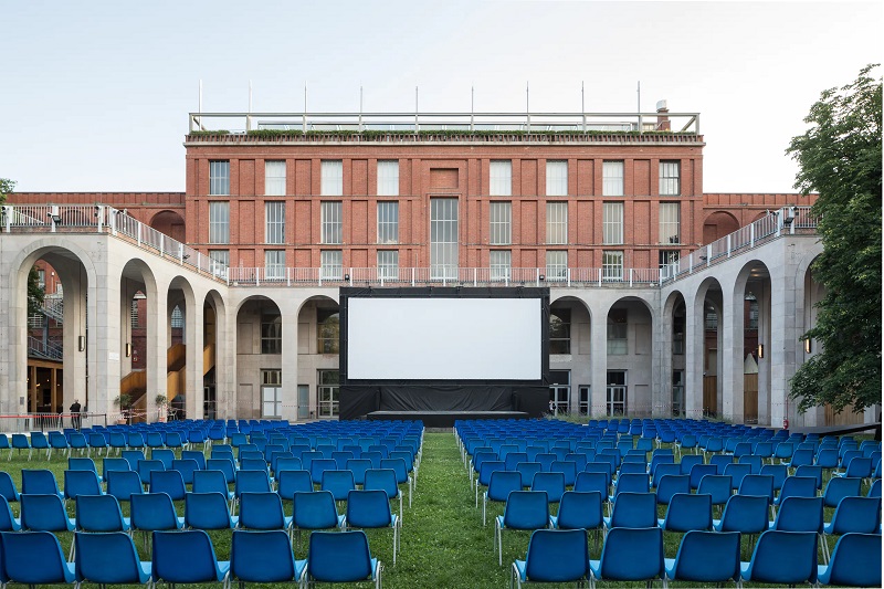 Arianteo cinema all'aperto Triennale Estate