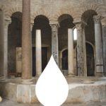 Nocera Superiore, Gocce d’acqua: l’installazione artistica diventa un video ospitato nel Battistero Paleocristiano