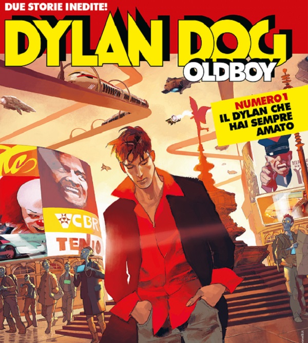 Copertina Dylan Dog. Oldboy