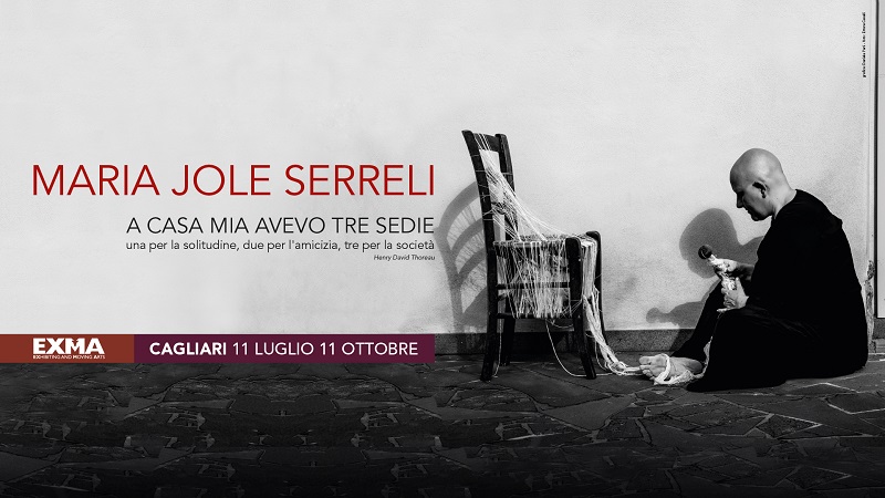 Maria Jole Serreli-mostra a casa mia avevo tre sedie