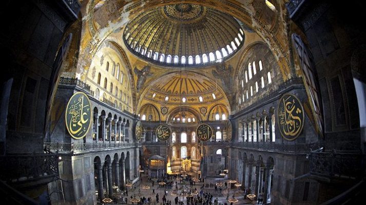 Santa Sofia interno (foto Scoprire Istanbul)