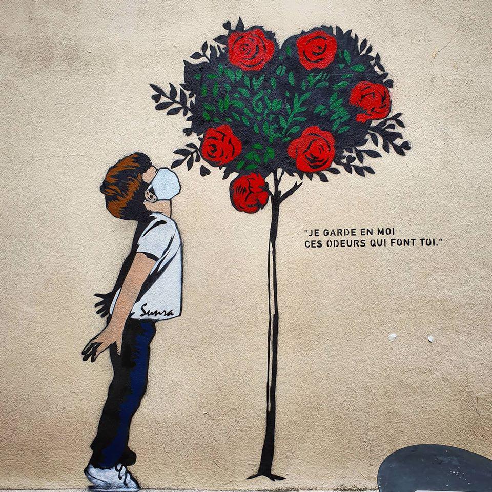 Foto: Montpellier / Street-art: Sunra