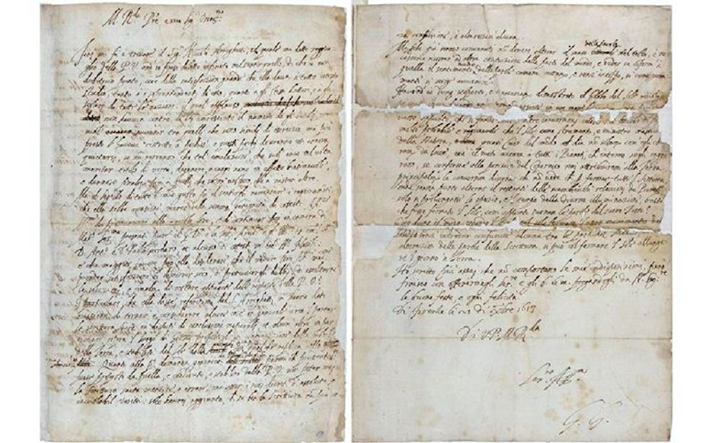 Lettera Galileo Galilei