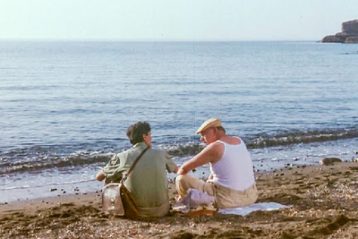 Massimo Troisi e Philippe Noiret- Il postino