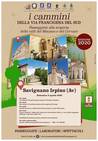 i cammini della via francigena del sud