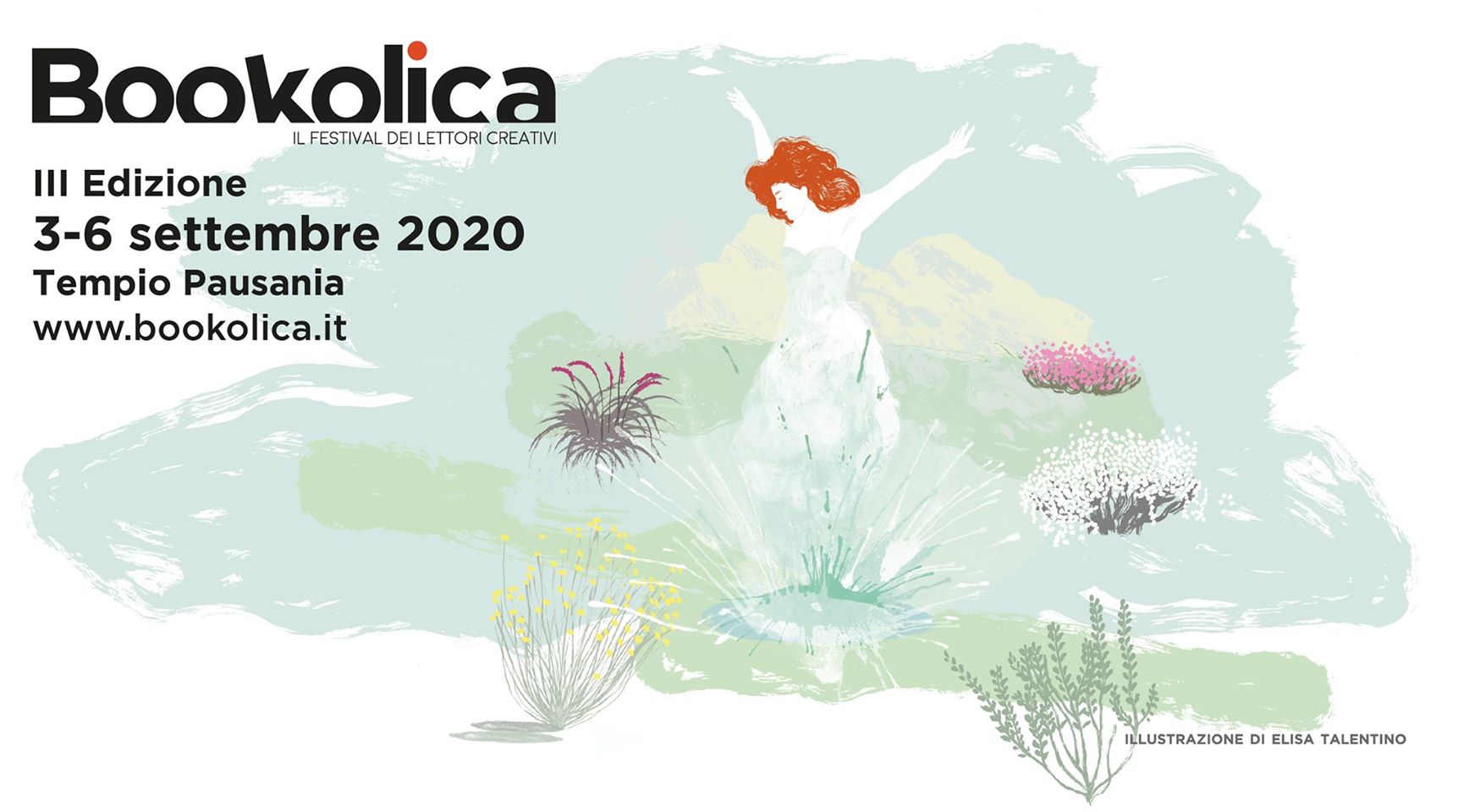 bookolica 2020 - illustrazione di Elisa Talentino
