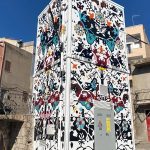 Sant’Antioco, al via Street art con l'opera “Is Nuus Nous” di Giorgio Casu realizzata sulla cabina elettrica