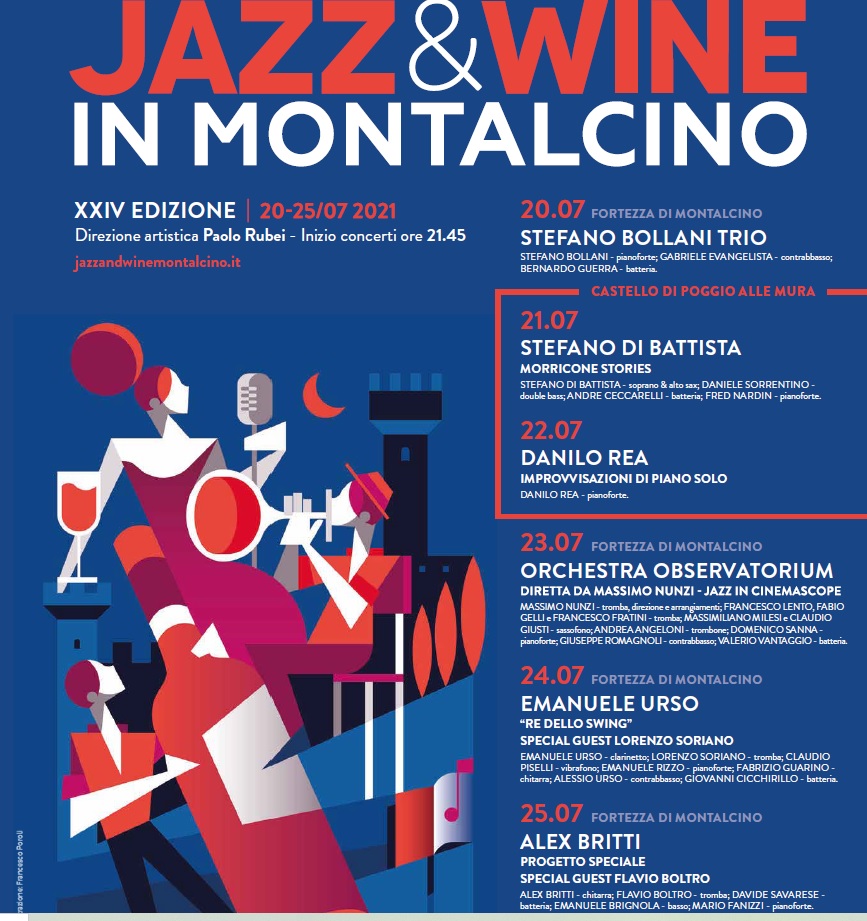 jazz e wine in montalcino