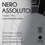 A Cagliari si inaugura "Nero Assoluto" la personale dell'Artista Andrea Milia