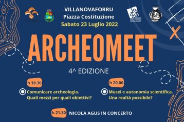 locandina archeomeet 23 luglio 2022