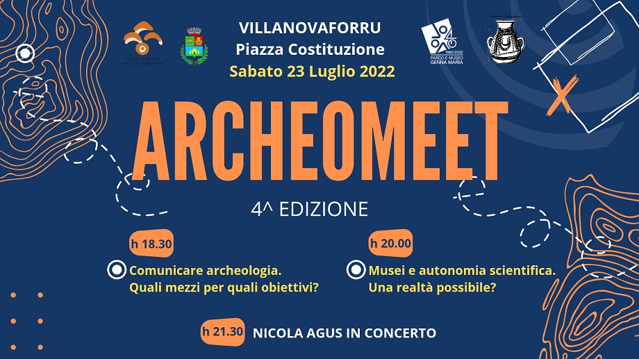 locandina archeomeet 23 luglio 2022