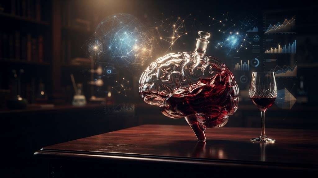 Se il cervello cercasse lo status nel calice e l’intelligenza si riflettesse nel vino… Cervello