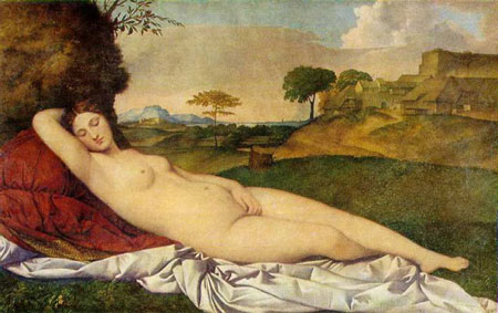2 - Venere dormiente del Giorgione